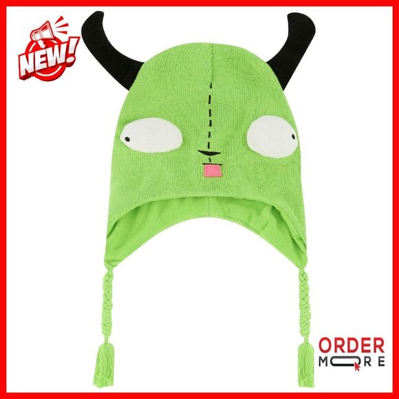 Winter Knit Beanie with Ears for Cosplay and Cold Weather main image 8